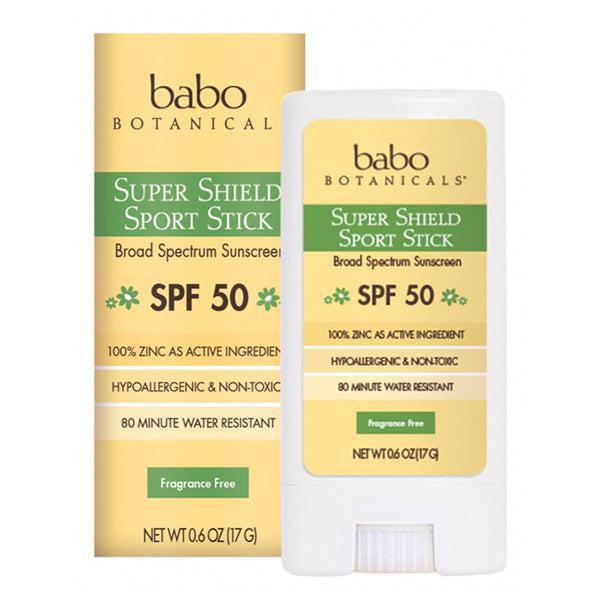 Babo Botanicals-SPF 50 Super Shield Sport Stick-