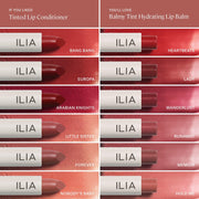 Balmy Tint Hydrating Lip Balm - Makeup - ILIA - Balmy_Tint_Compare_Shades_Chart - The Detox Market | Always