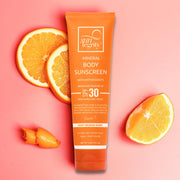 Suntegrity-Mineral Body Sunscreen Broad Spectrum SPF 30-Body-Body5ozwithorangeslices-The Detox Market | 