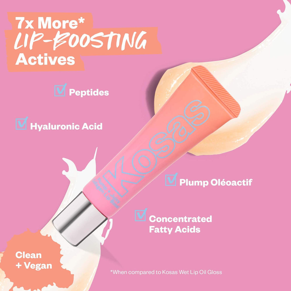 Plump & Juicy Lip Booster Buttery Treatment - Makeup - Kosas - Booster_pdp_05 - The Detox Market | 