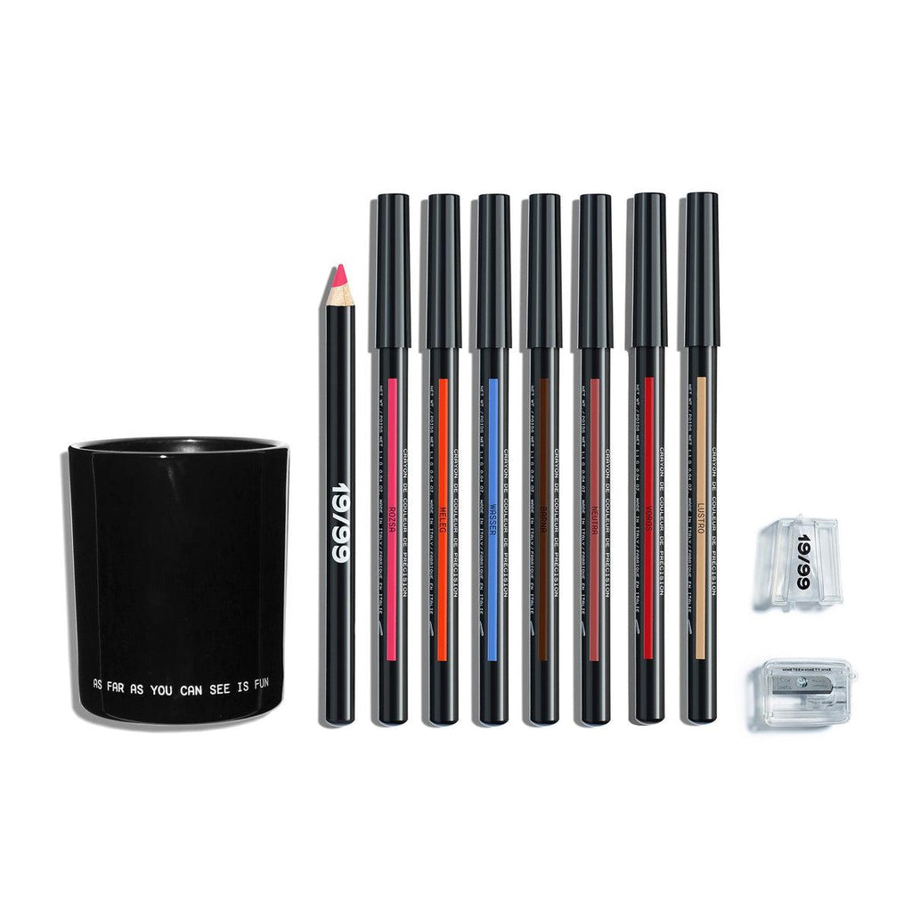 Counter Top Precision Colour Pencil Set - Makeup - 19/99 Beauty - CTS001-1 - The Detox Market | 