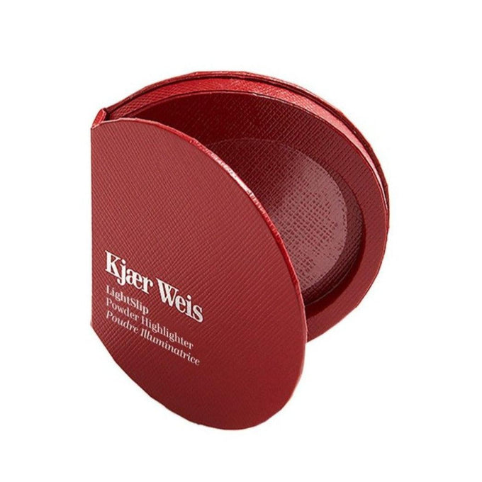 Red Edition Powder Highlight Compact - Makeup - Kjaer Weis - CopyofLightSlip-Red-Edition-Empty-Compact - The Detox Market | 