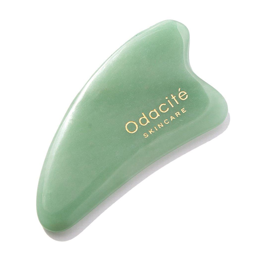 Odacite-Crystal Contour Gua Sha Green Aventurine-