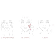 Odacite-Crystal Contour Gua Sha Rose Quartz-