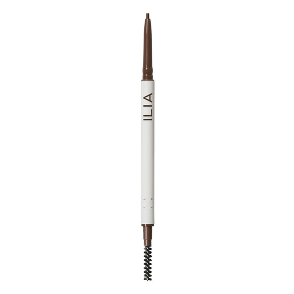 In Full Micro-Tip Brow Pencil - Makeup - ILIA - ILIA_2023_IN_FULL_BROW_PENCIL_OPEN_DARK-BROWN - The Detox Market | Dark Brown
