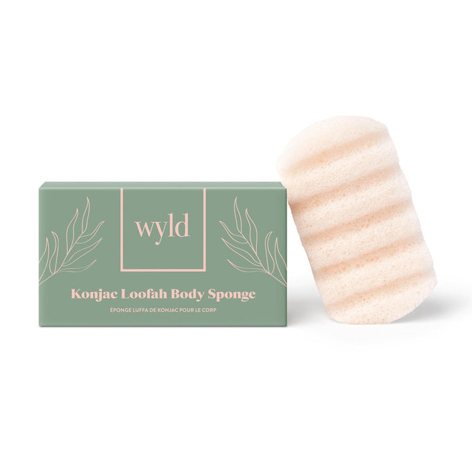 Wyld Skincare-Konjac Loofah Body Sponge-