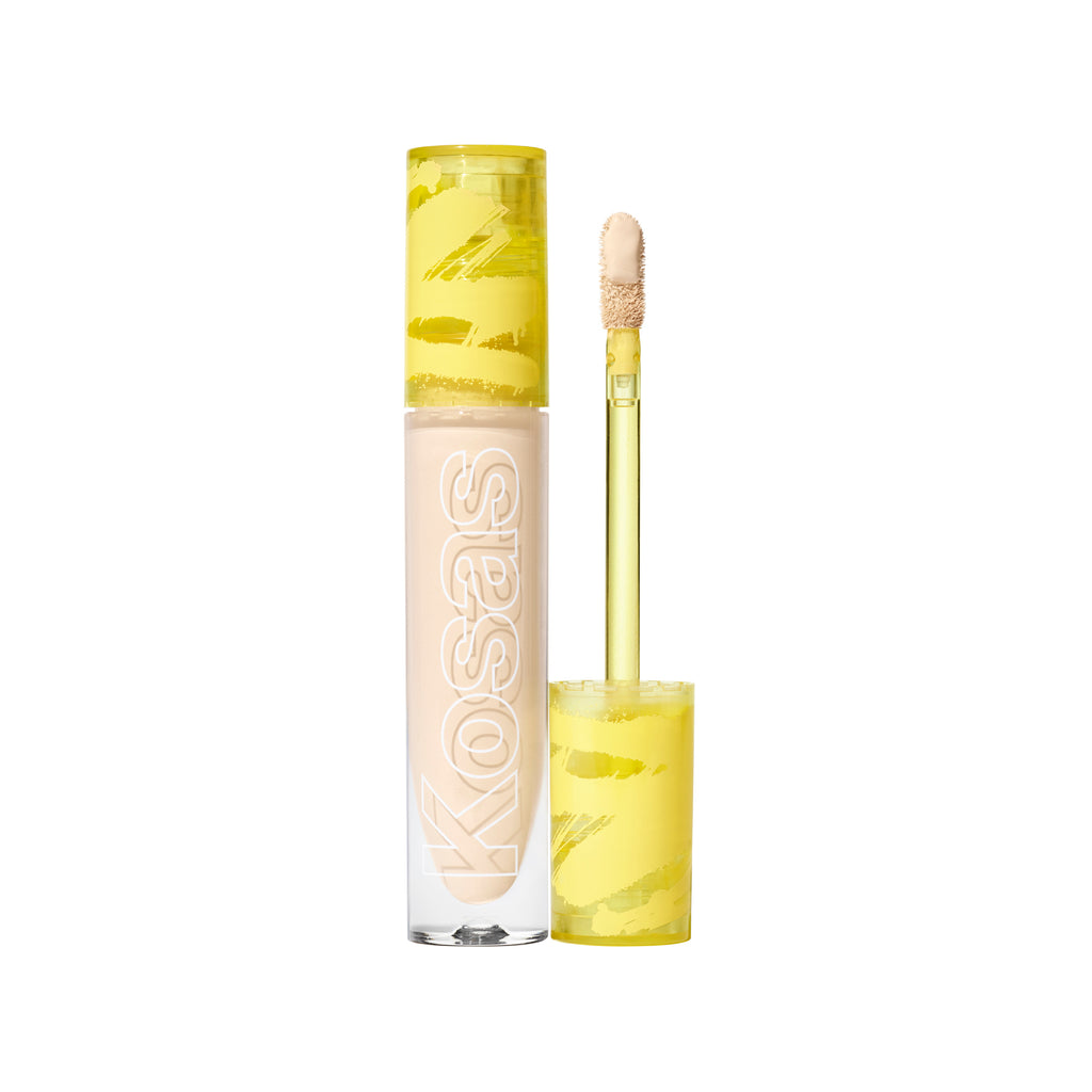 Revealer Super Creamy + Brightening Concealer and Daytime Eye Cream - Makeup - Kosas - Kosas_RC2021_Vessel_02_TransparentBG - The Detox Market | 02 - Light with Golden Undertones