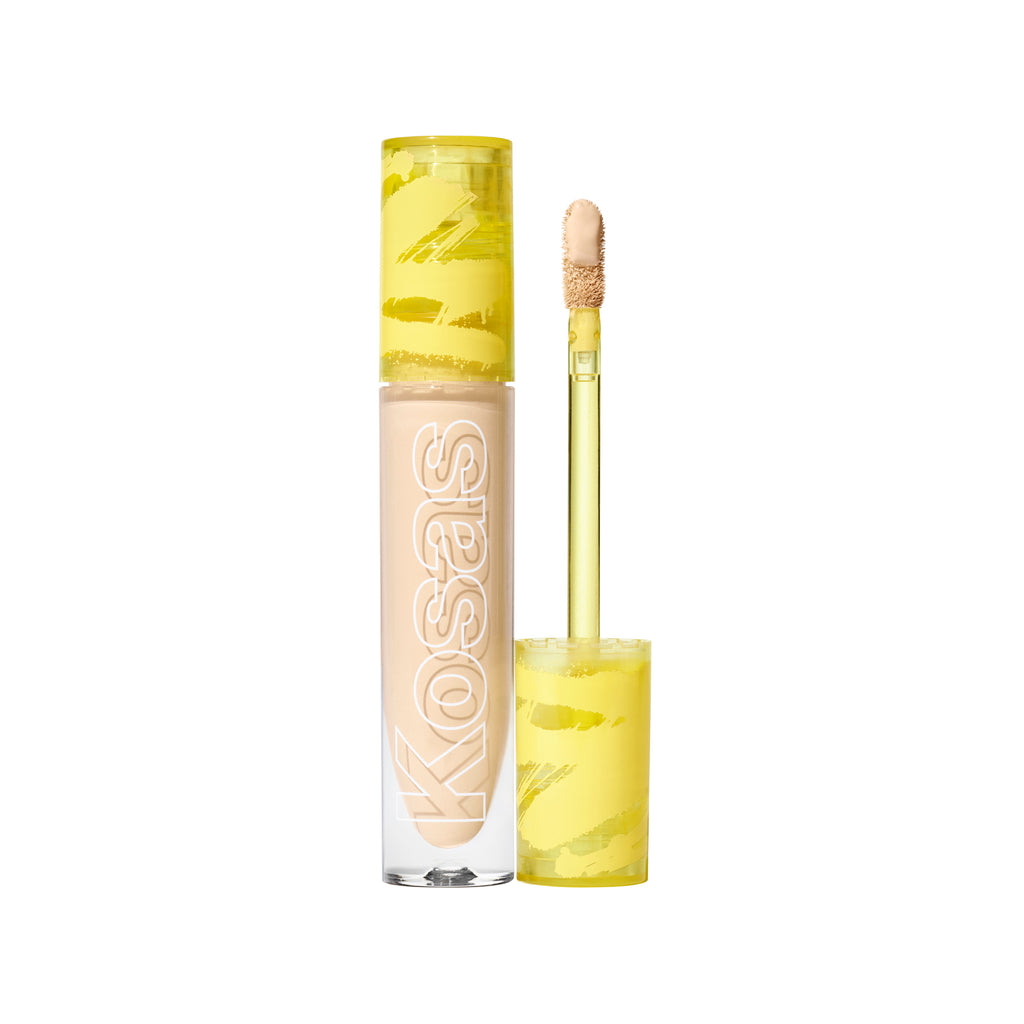 Kosas-Revealer Super Creamy + Brightening Concealer and Daytime Eye Cream-04 - Light Medium with Golden Undertones-