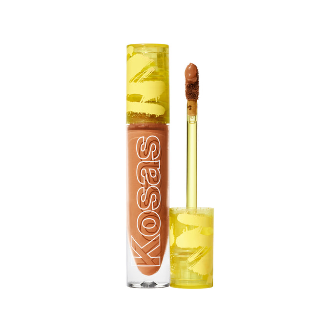 Revealer Super Creamy + Brightening Concealer and Daytime Eye Cream - Makeup - Kosas - Kosas_RC2021_Vessel_08_TransparentBG - The Detox Market | 08 - Tan+ with Golden Undertones