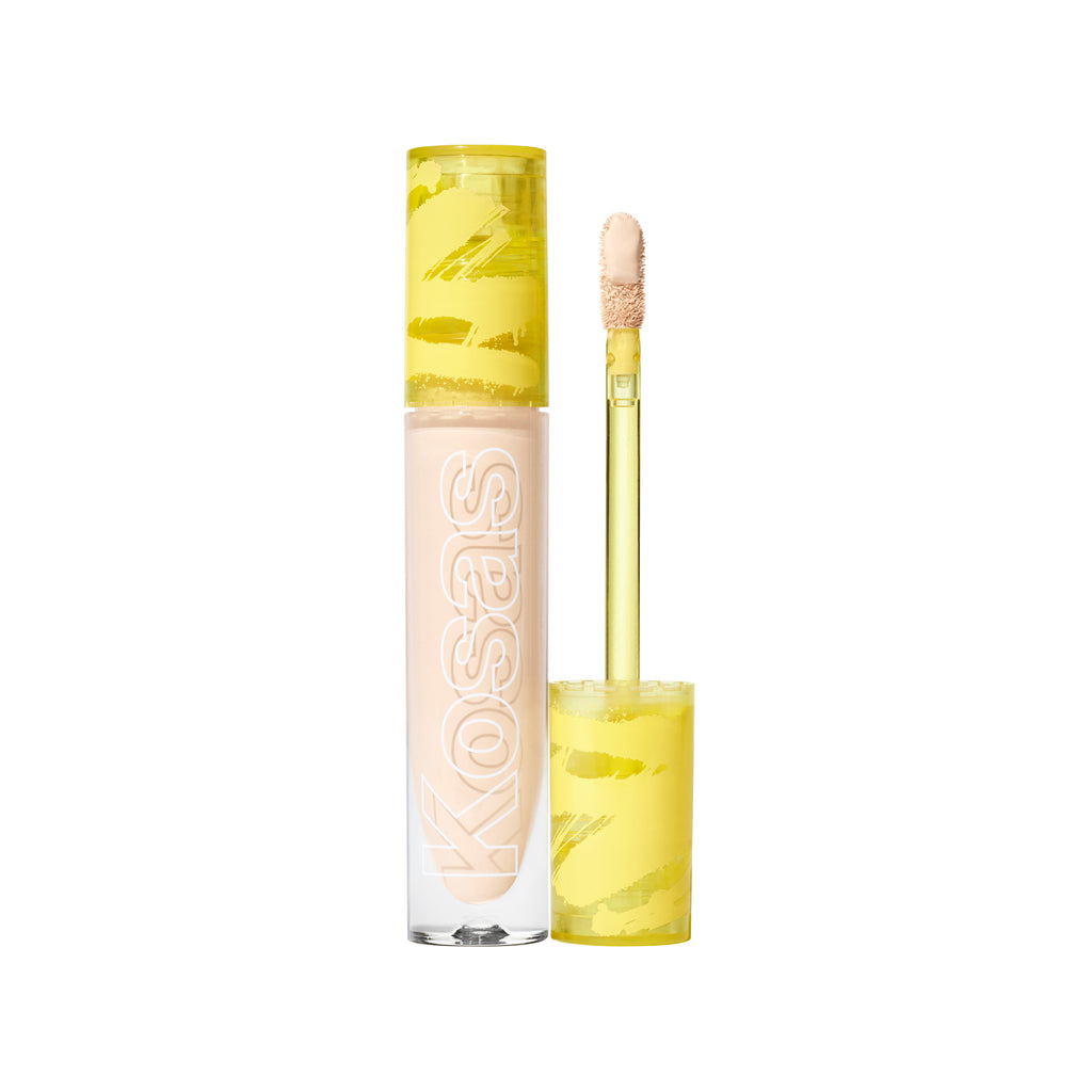 Revealer Super Creamy + Brightening Concealer and Daytime Eye Cream - Makeup - Kosas - 5_TransparentBG - The Detox Market | 1.5 - Light with Pink Undertones
