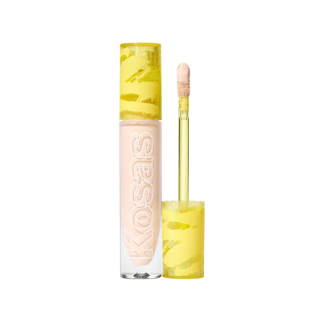 Kosas-Revealer Super Creamy + Brightening Concealer and Daytime Eye Cream-2.5 - Light with Cool Peach Undertones-