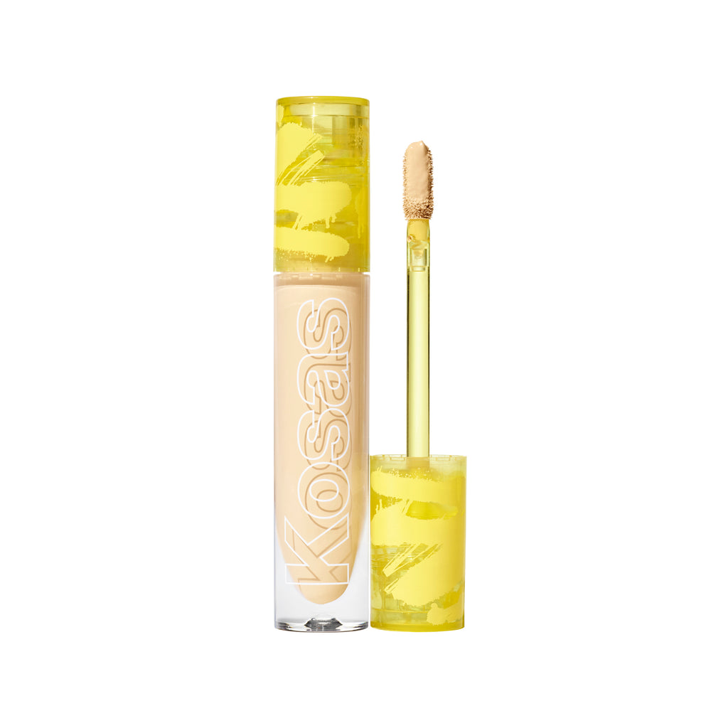 Kosas-Revealer Super Creamy + Brightening Concealer and Daytime Eye Cream-5.5 - Medium with Olive Undertones-