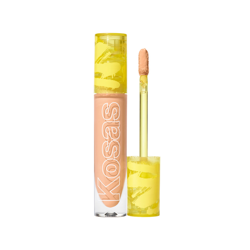 Kosas-Revealer Super Creamy + Brightening Concealer and Daytime Eye Cream-6.2 - Medium+ with Neutral Peach Undertones-