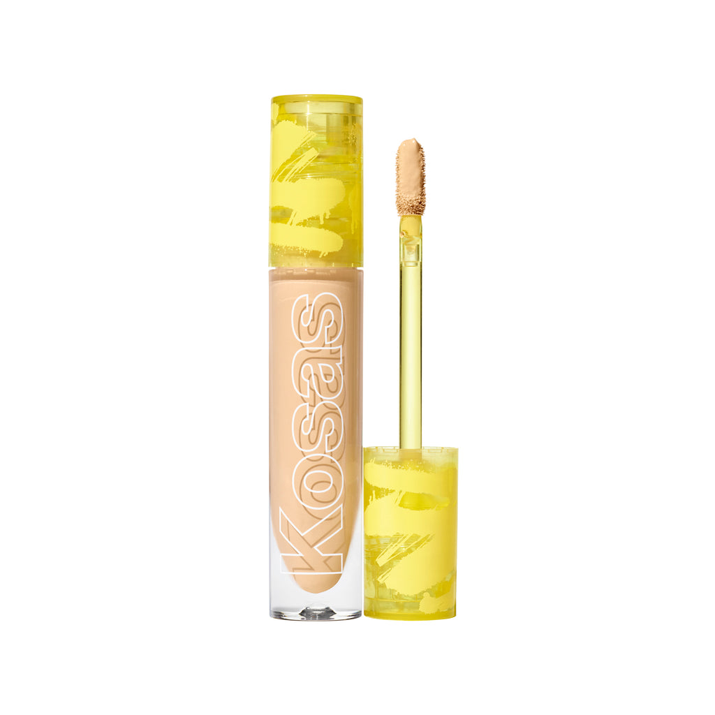Kosas-Revealer Super Creamy + Brightening Concealer and Daytime Eye Cream-6.5 - Tan with Olive Undertones-