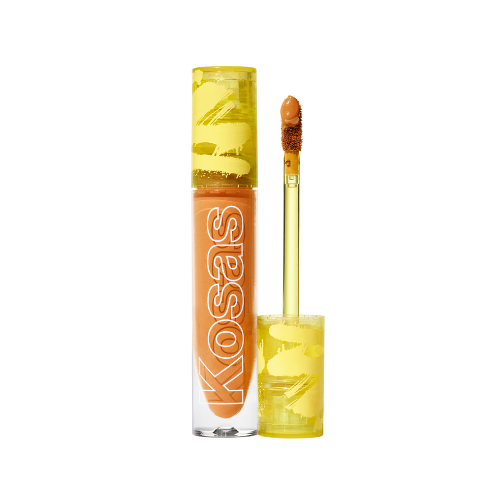 Kosas-Revealer Super Creamy + Brightening Concealer and Daytime Eye Cream-7.5 - Tan with Subtle Peach Undertones-