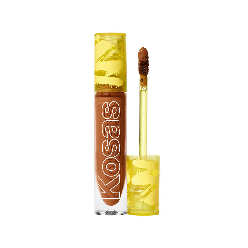 Kosas-Revealer Super Creamy + Brightening Concealer and Daytime Eye Cream-8.2 - Deep with Golden Undertones-