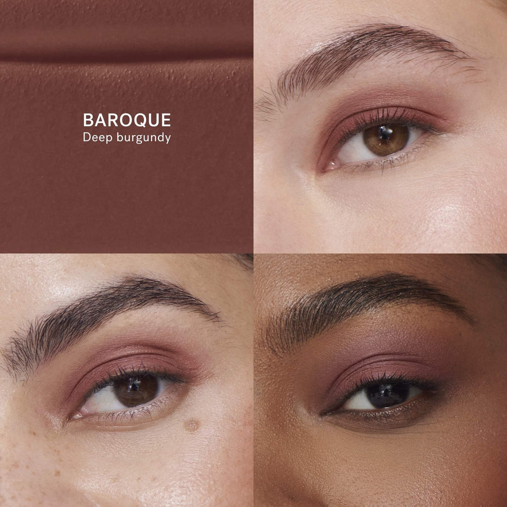 Liquid Powder Matte Eye Tint - Makeup - ILIA - Liquid_Powder_Matte_Comparision_Grid_BAROQUE - The Detox Market | Baroque - Deep burgundy