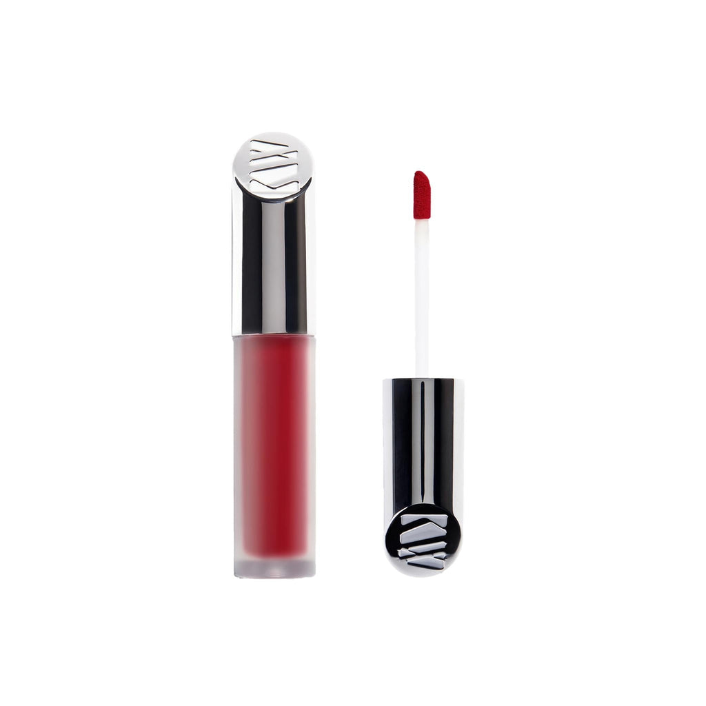 Matte Naturally Liquid Lipstick - Makeup - Kjaer Weis - MatteNaturally-IconicOpen-KWRed_TDM - The Detox Market | KW Red - Classic cool red