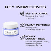 Herbivore-Moon Dew 1% Bakuchiol + Peptides Retinol Alternative Eye Cream-