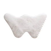 Mount Lai-The Vitality Qi White Jade Gua Sha Sculpting Tool-