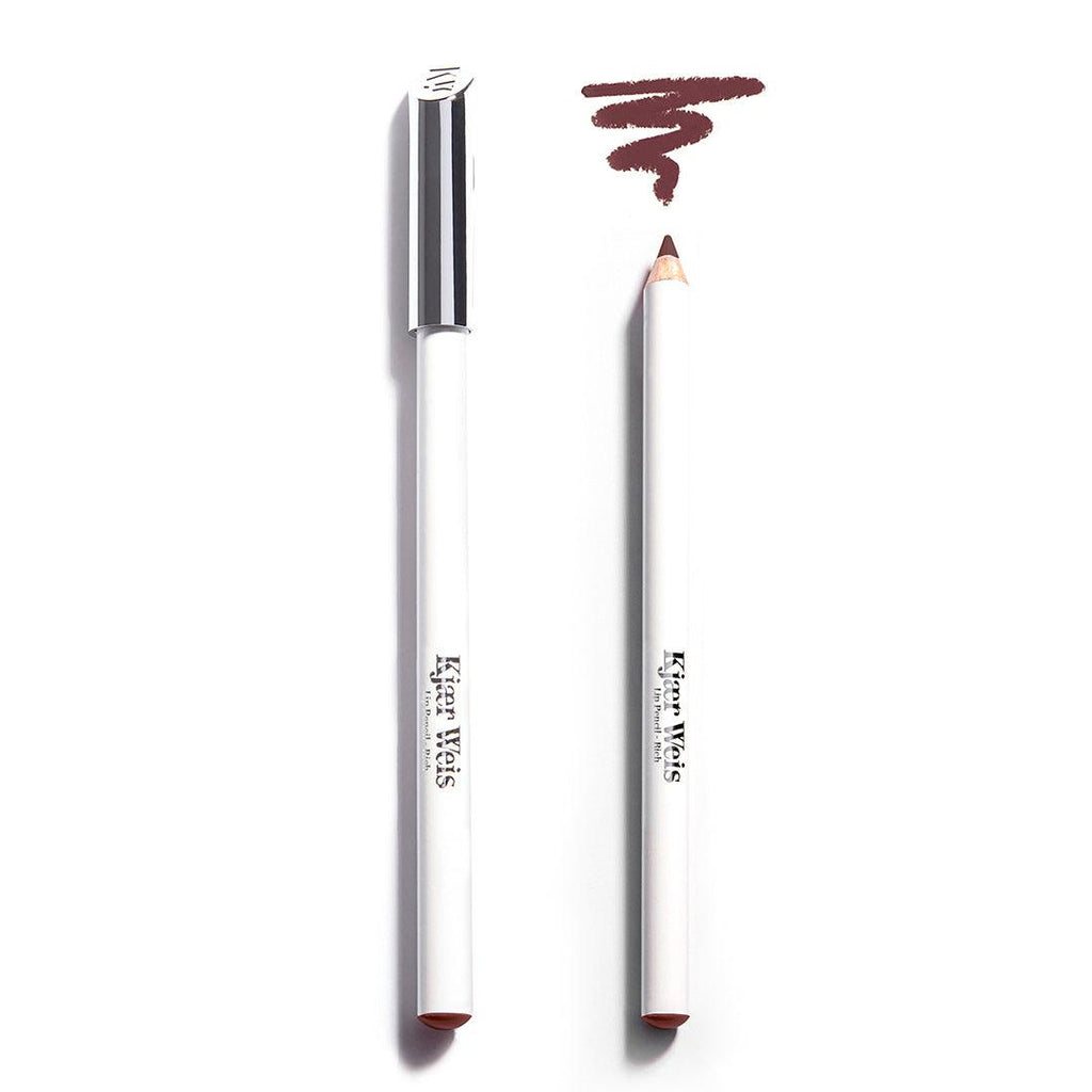 Nude Lip Pencil - Makeup - Kjaer Weis - Nude-LipPencils-Rich-Grey-Packshot-1080 - The Detox Market | Rich - Reddish Brown
