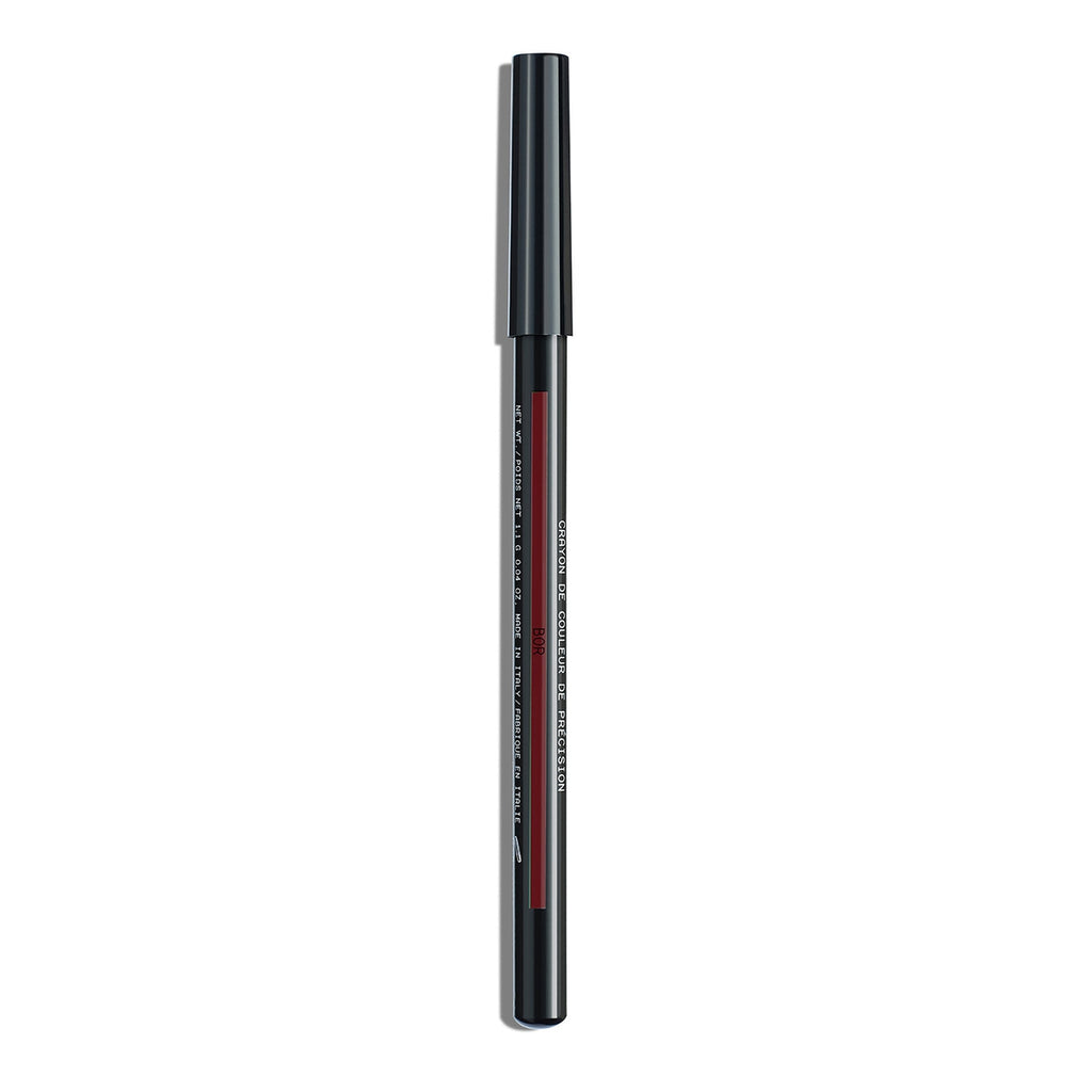 Precision Colour Pencil - Makeup - 19/99 Beauty - PCP009-1 - The Detox Market | Bor - a rich Burgundy red with berry-plum undertones