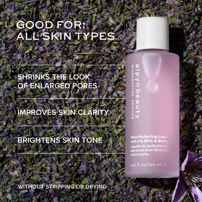 Alpyn Beauty-Pore Perfecting Liquid with 2% BHA + Borage-