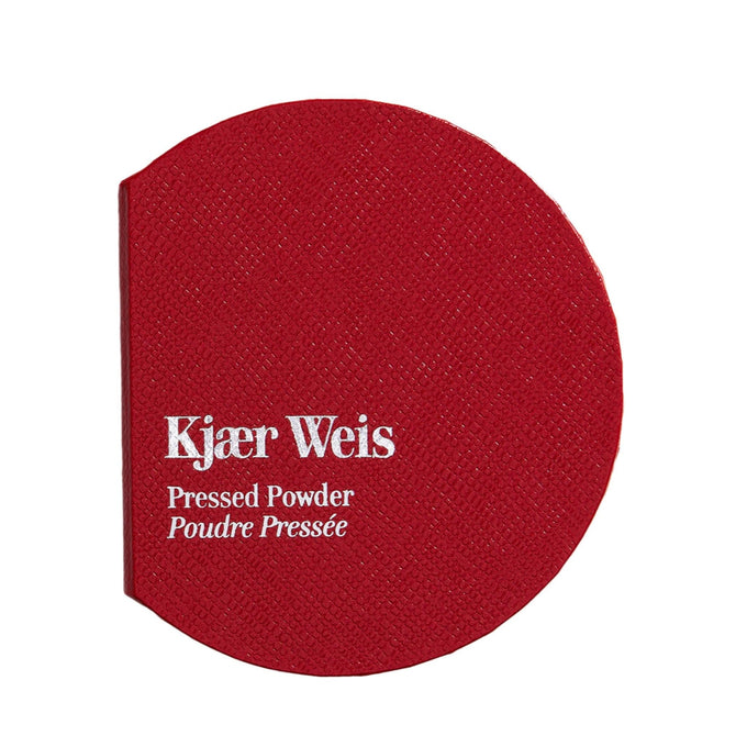 Red Edition Compact Pressed Powder - Makeup - Kjaer Weis - Powder_Red_Closed_TDM - The Detox Market | 