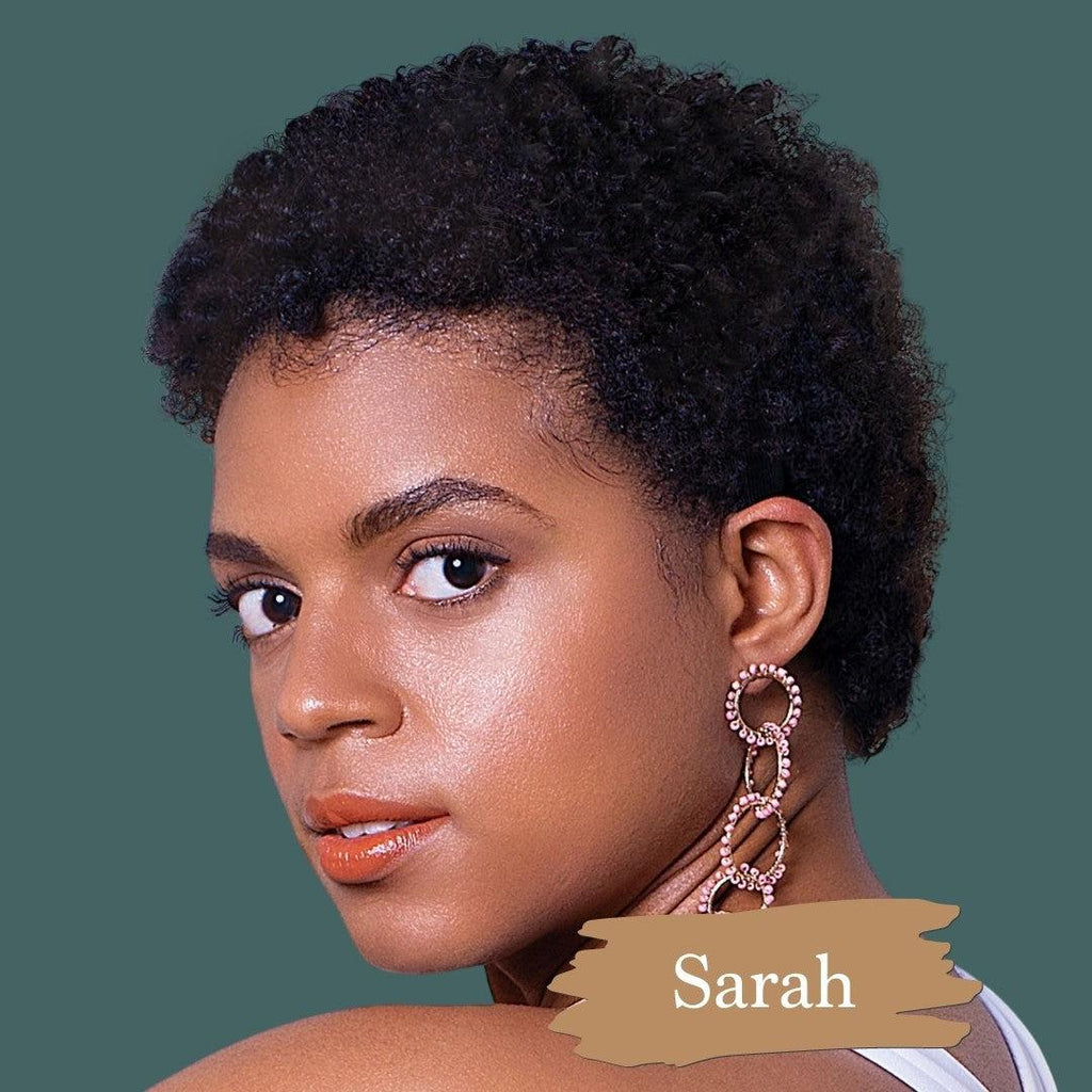 Essential Foundation - Makeup - Sappho New Paradigm - Sarah_With_Swatch - The Detox Market | Sarah
