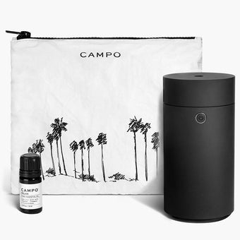 CAMPO-Essential Oil Diffuser Kit - Black Travel + Relax Blend-