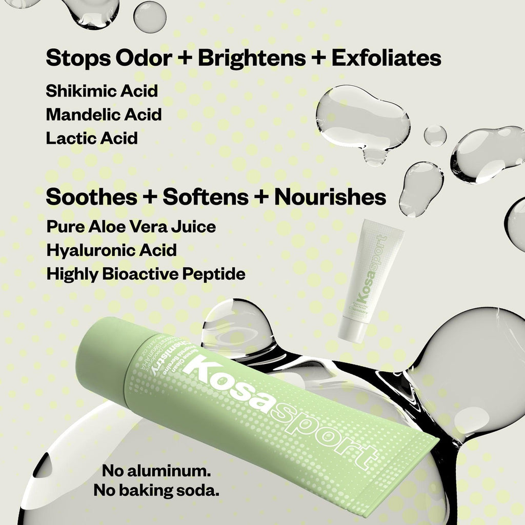 Kosas-Chemistry AHA Serum Deodorant, Serene Clean-