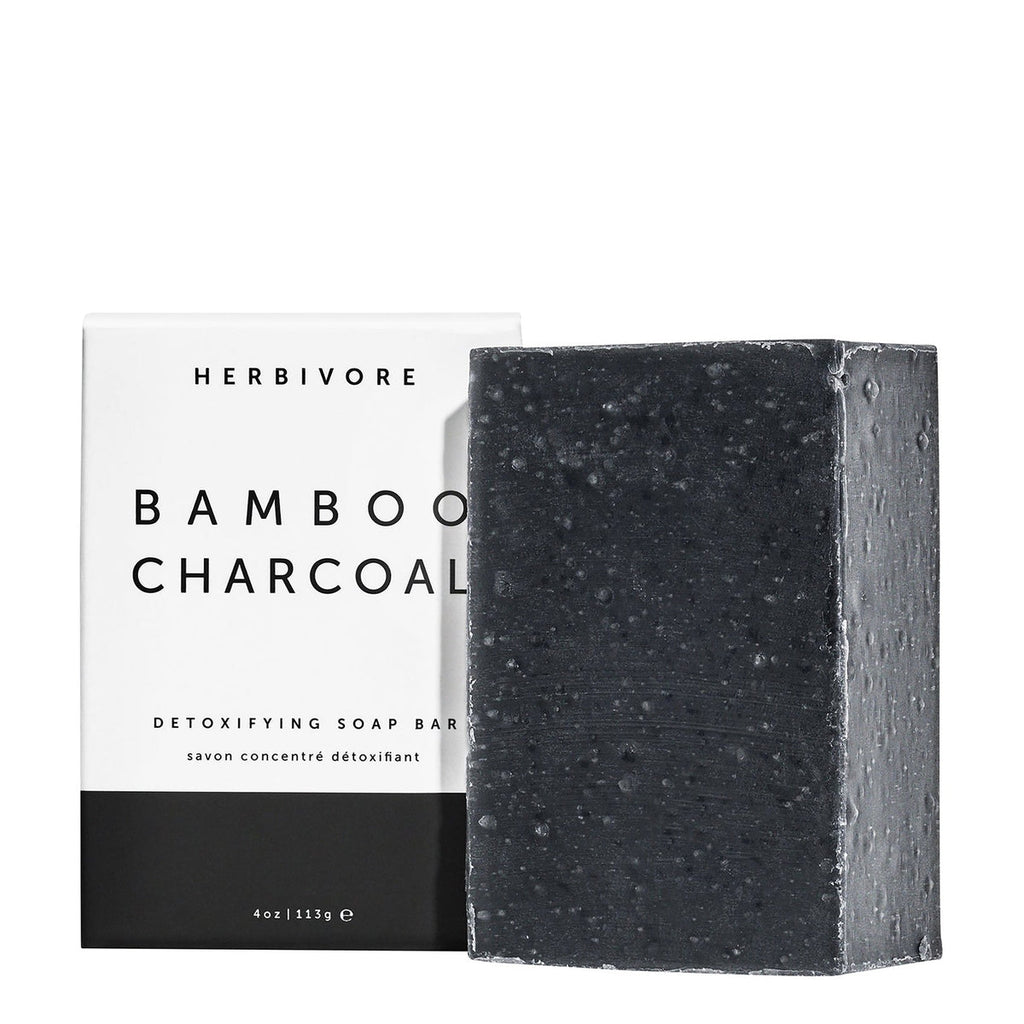 Herbivore-Bamboo Charcoal Cleansing Bar-