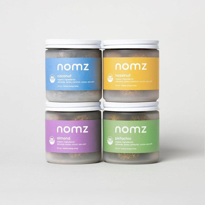 Nomz-Energy Bites Set of Four Jars-