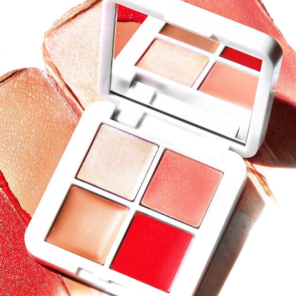 Lip2Cheek Glow Quad Mini - Makeup - RMS Beauty - rmslip2cheekglowquad2 - The Detox Market | 