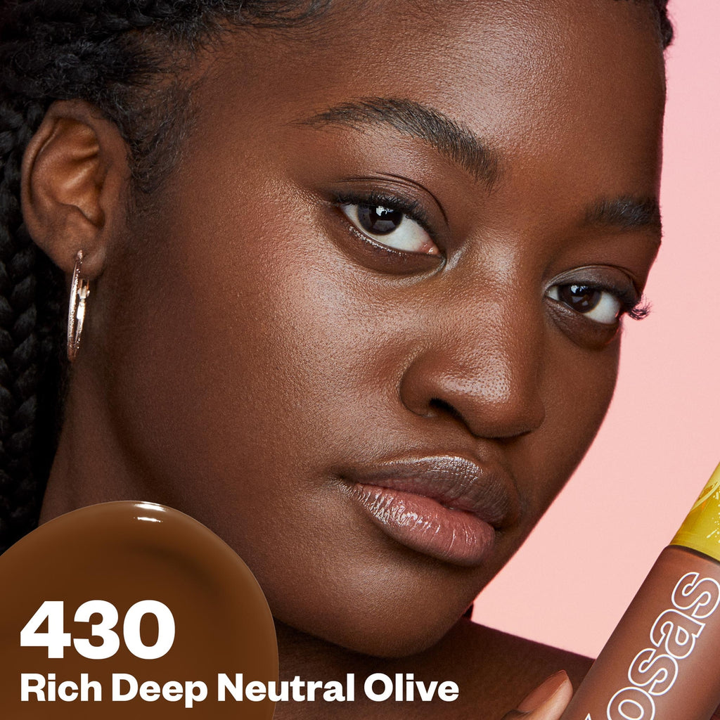 Revealer Skin Improving Foundation SPF 25 - Makeup - Kosas - s2512085-av-03 - The Detox Market | Rich Deep Neutral Olive 430