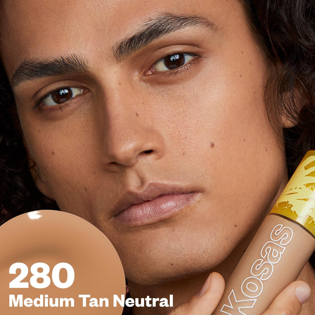 Revealer Skin Improving Foundation SPF 25 - Makeup - Kosas - s2512234-av-03 - The Detox Market | Medium Tan Neutral 280